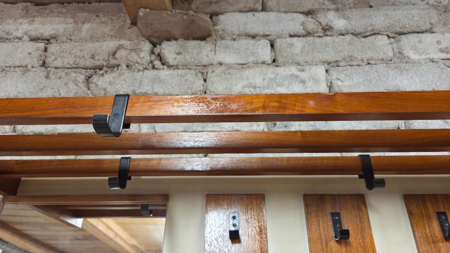Scandinavian coat rack 1970