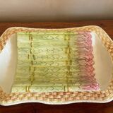 Asparagus barbotine dish