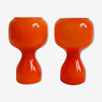 Pair of Italianlamp Murano 1970