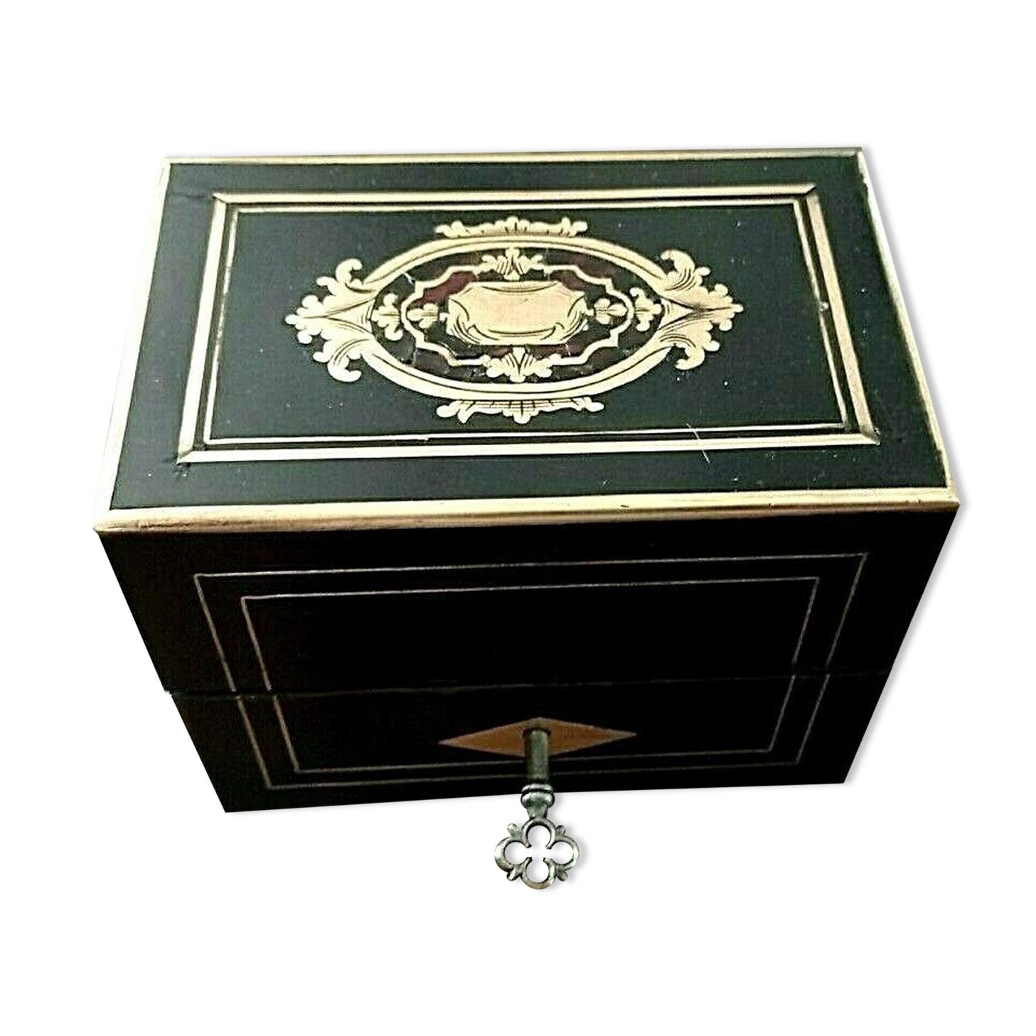 Cellar with odors XIX Napoleon 3 Boulle Box pafums