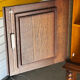 Large carved oak buffet in neo-Renaissance style, mid-20th century.