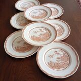 English flat plates by Furnivals "Quail"