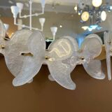 Murano mirror, white butterflies