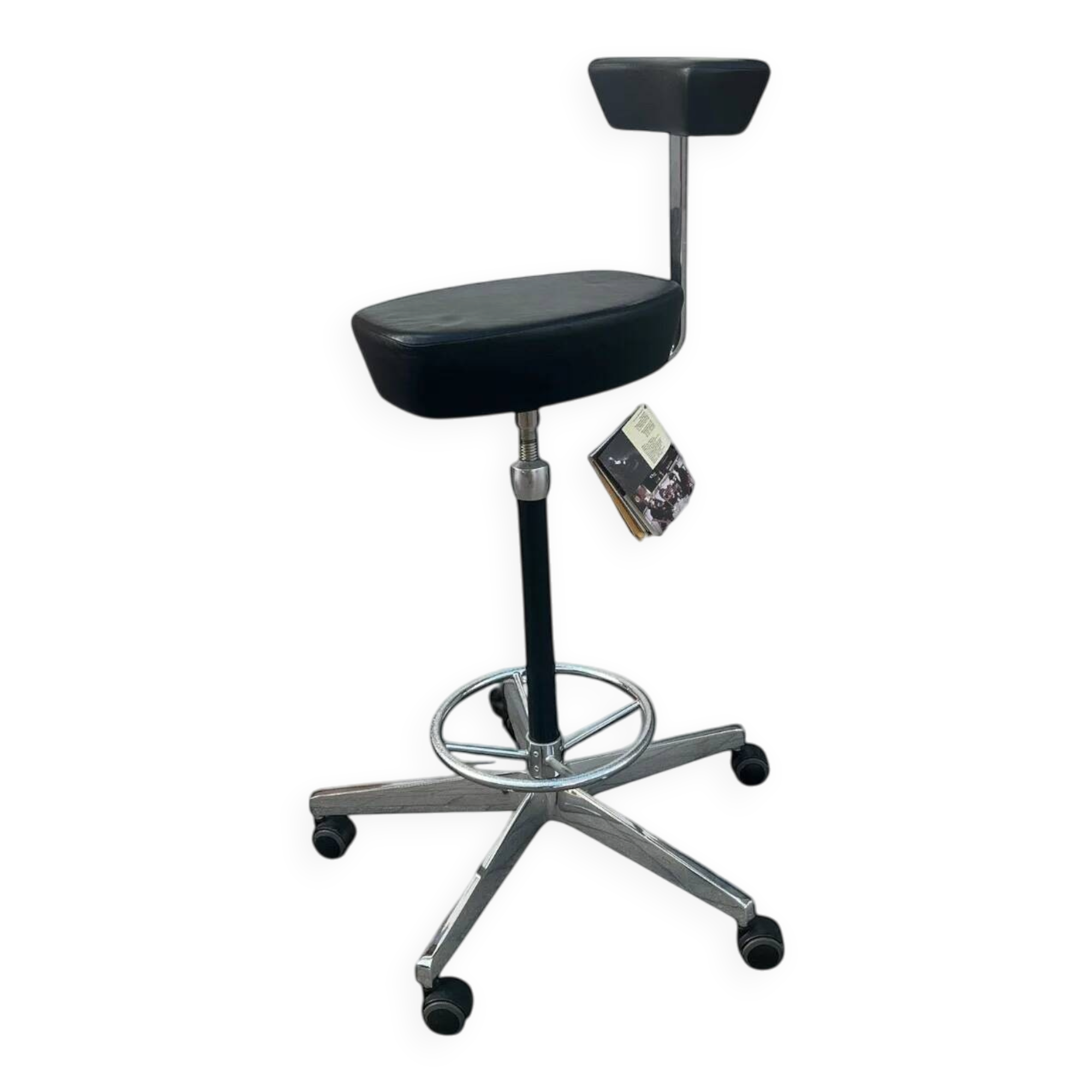 Perch stool by George Nelson for Vitra