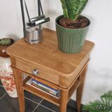 1940s oak side table