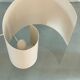 Tessa postmodern design lamp in lacquered metal, Brilliant Leuchten edition, 80s