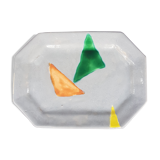 Foucard Jourdan ceramic dish Vallauris vintage 1960s