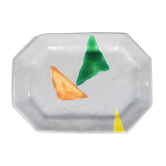 Foucard Jourdan ceramic dish Vallauris vintage 1960s
