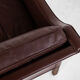 Danish 2-seater sofa in leather by Børge Mogensen for Fredericia