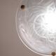 Art Deco Top Quality Pendant Light Floral decorations, Signed Degué