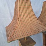 Paire de lampes pagode