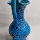 Mud amphora fat lava sea foam, Vallauris, vintage, 35 cm