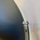 Oval beveled mirror