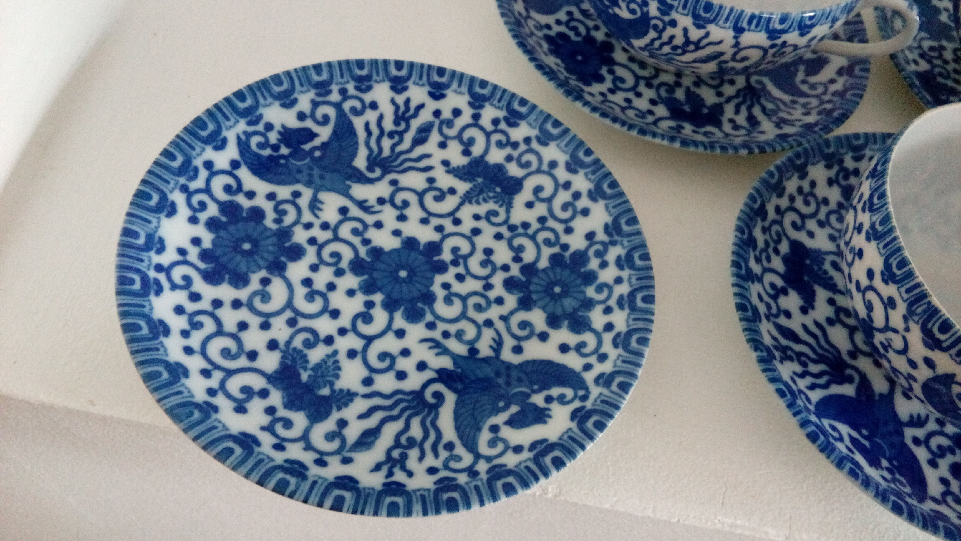Japanese fine porcelain tea/coffee service