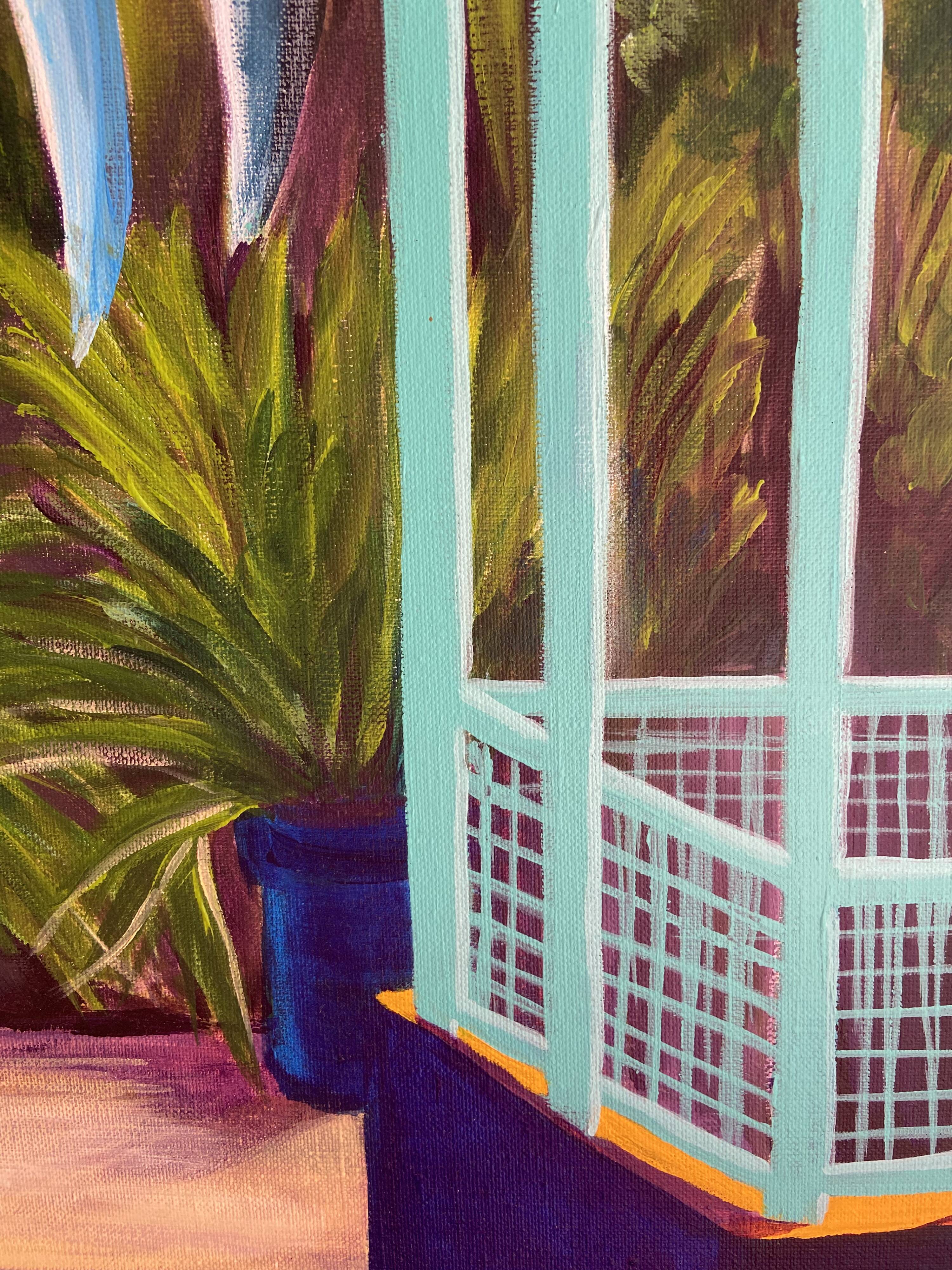 Acrylic on canvas Anne De Massiac