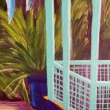 Acrylic on canvas Anne De Massiac