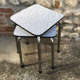 Pair of Formica stools