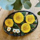 Vintage cast iron trivet