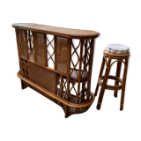 Bar can rattan canning 1960s
