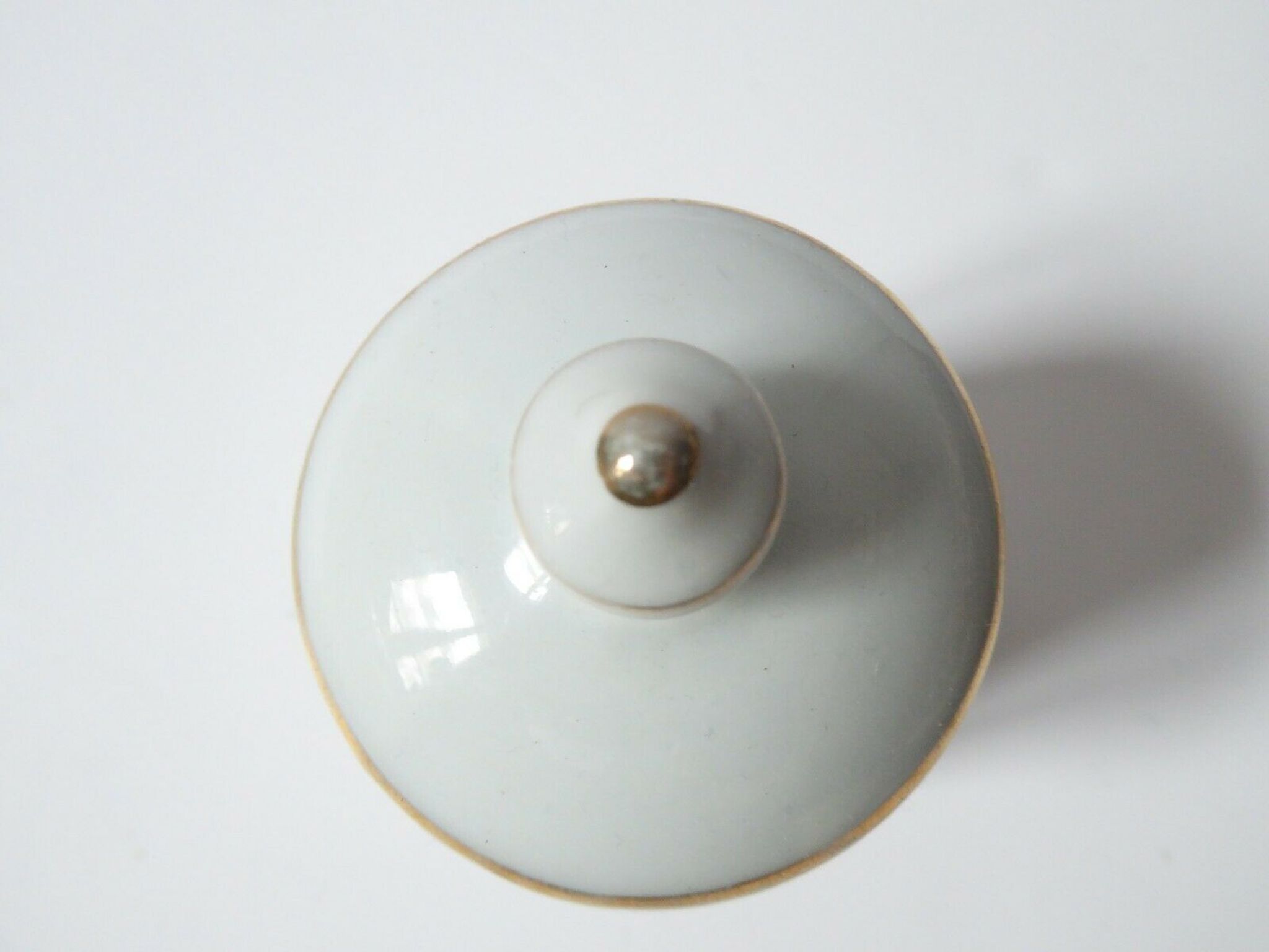 French porcelain genièvre spice pot