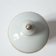 French porcelain genièvre spice pot