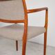 Ensemble de 2 fauteuils danois Niels O. Møller 65, design du XXe siècle