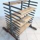 Etagère industrielle Meuble de métier métal et bois