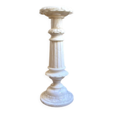 Column, luminous pedestal in alabaster