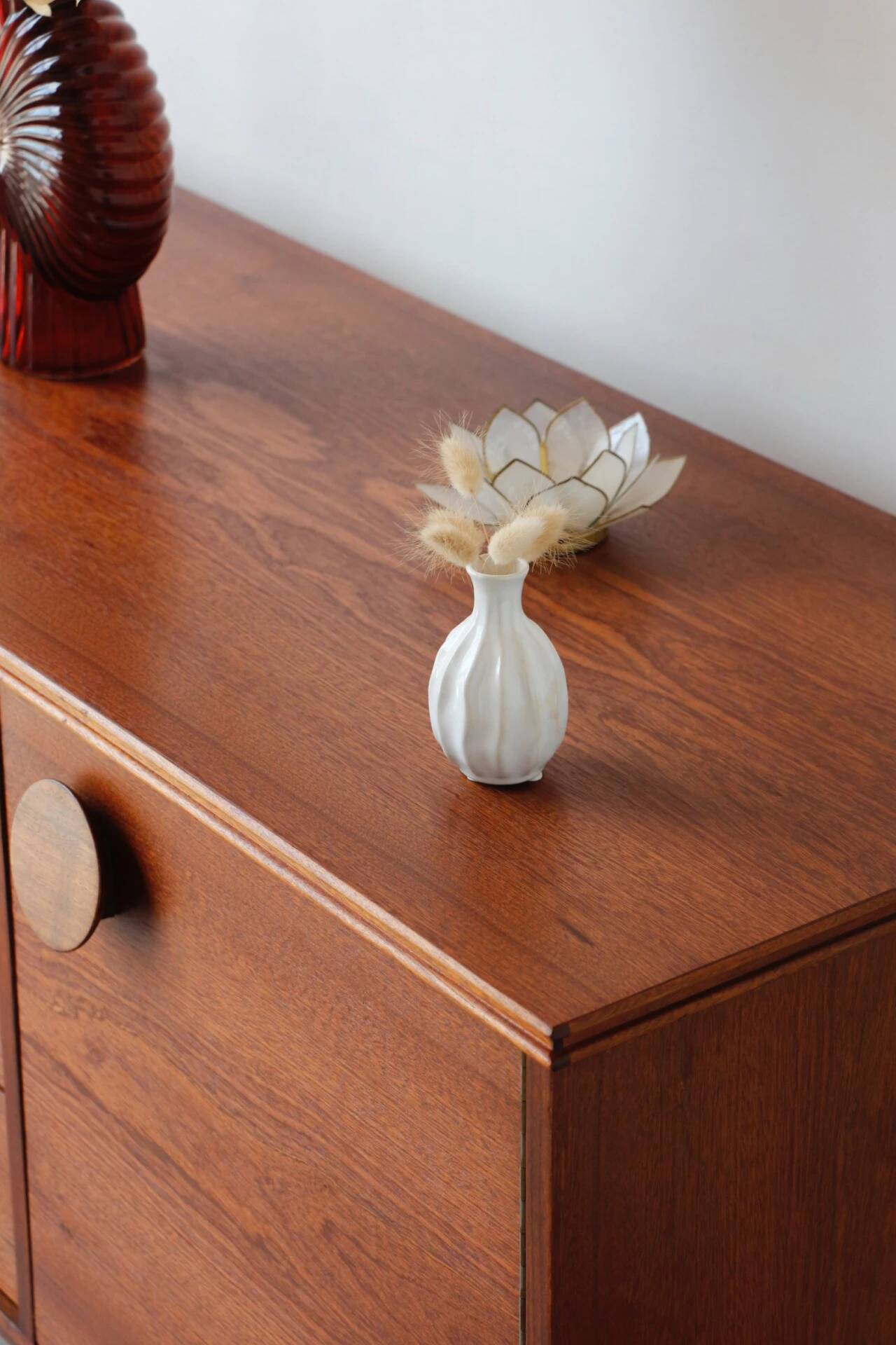 Petite enfilade scandinave sapelli – Design anglais années 60