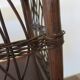 Bookcase - Bibus - 3 levels - woven rattan - bamboo - Vintage - 70s