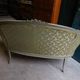 LOUIS XV 2-SEATER SOFA GREEN GREY