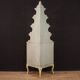 Corner cabinet in lacquered, gilded and painted wood from the 20th century