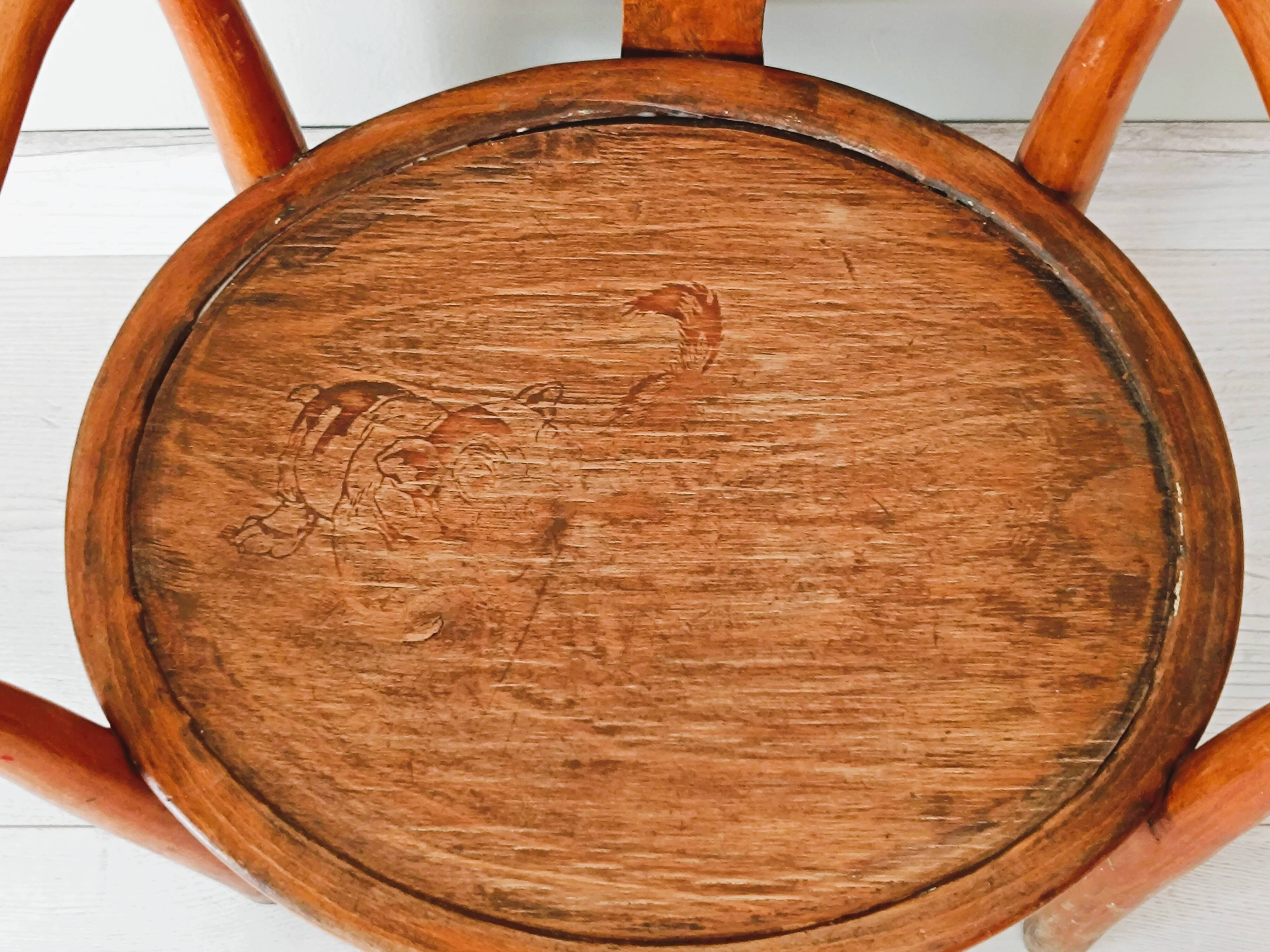 Antique Baumann children's chair