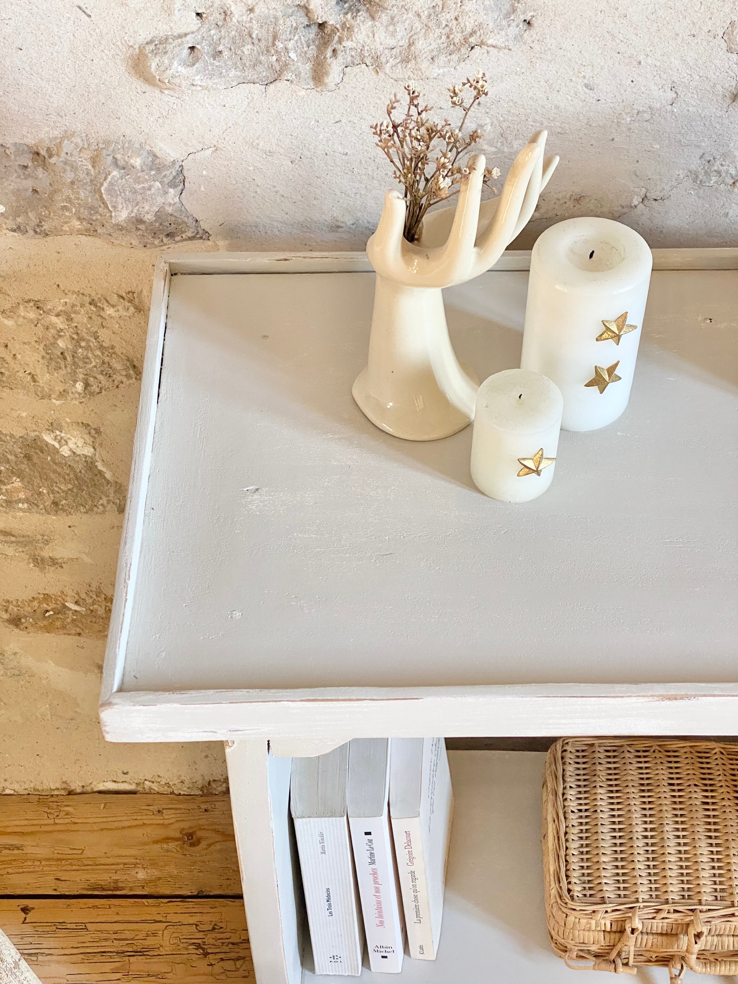 Wooden side table