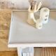 Wooden side table
