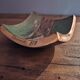 Vintage bronze ashtray from the Concorde