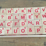 Puzzle vintage en bois babar