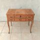 Louis XV style work table in walnut veneer