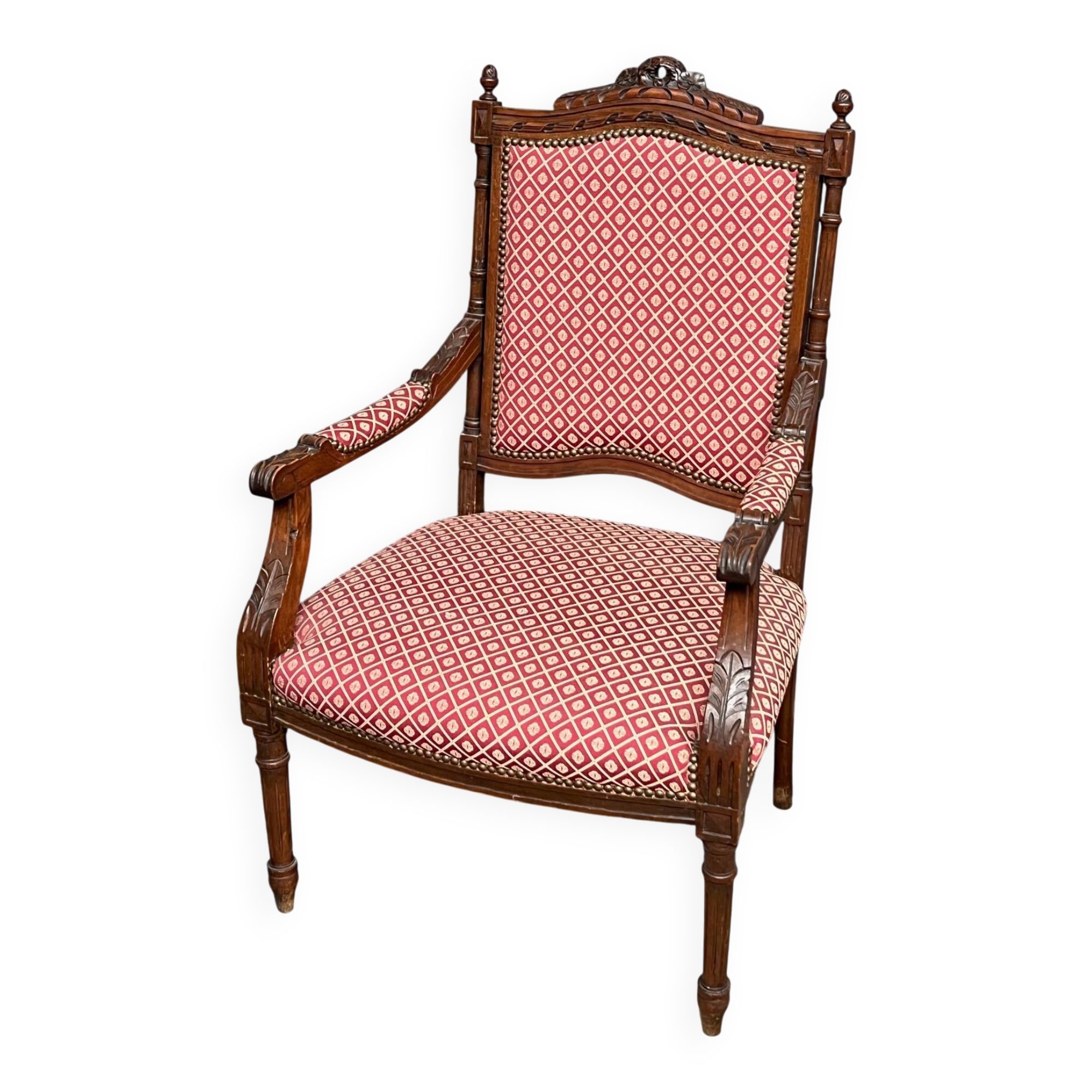 Antique Louis XVI style armchair