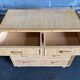 Chest of drawers in braided rattan with 5 drawers