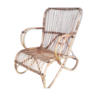 Fauteuil en rotin