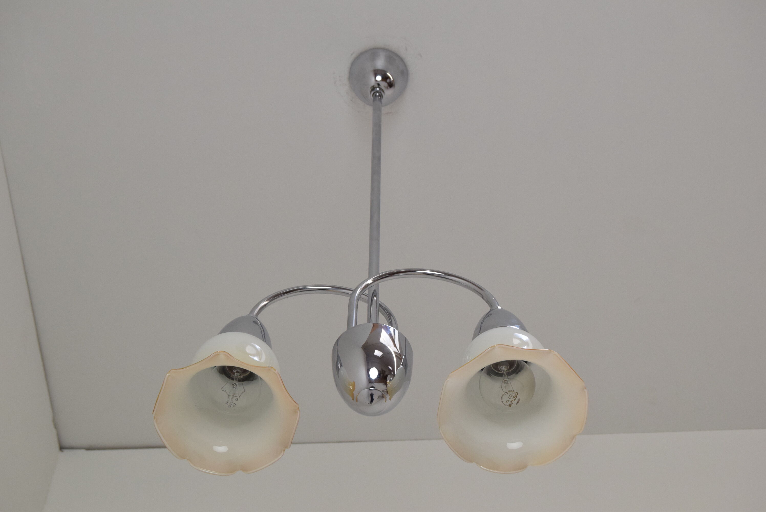 Mid-century Chandelier/Instala Decin,1960's