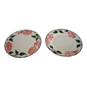 2 plats ronds villeroy
