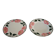 2 round plates Villeroy & Boch "Wild Rose", 1970