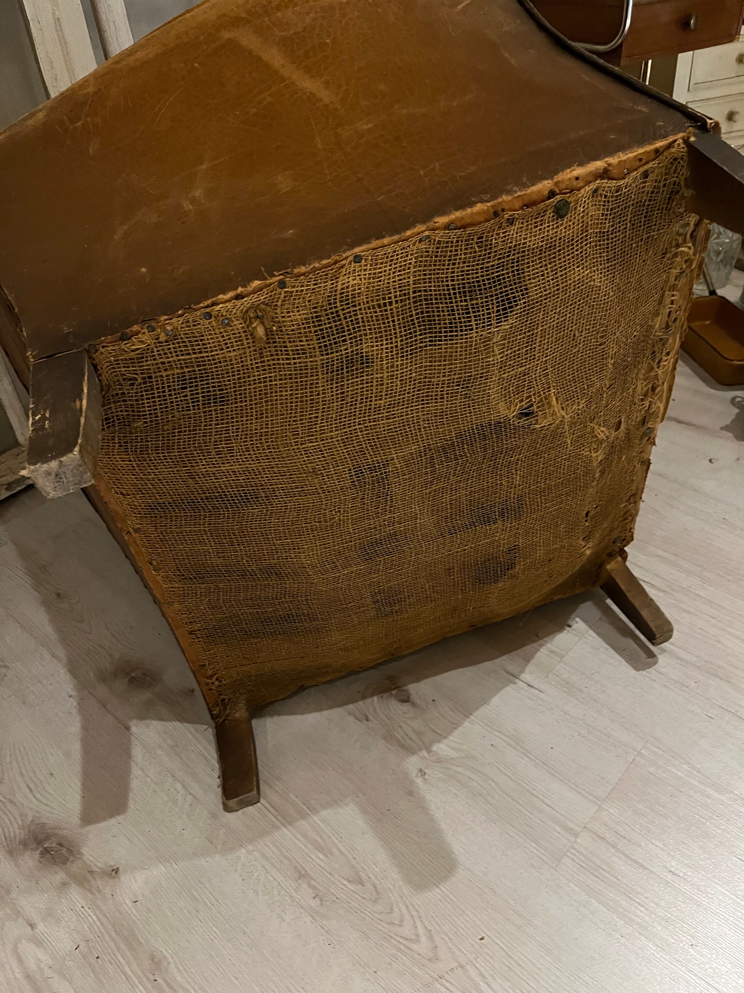 Vintage club armchair 1950