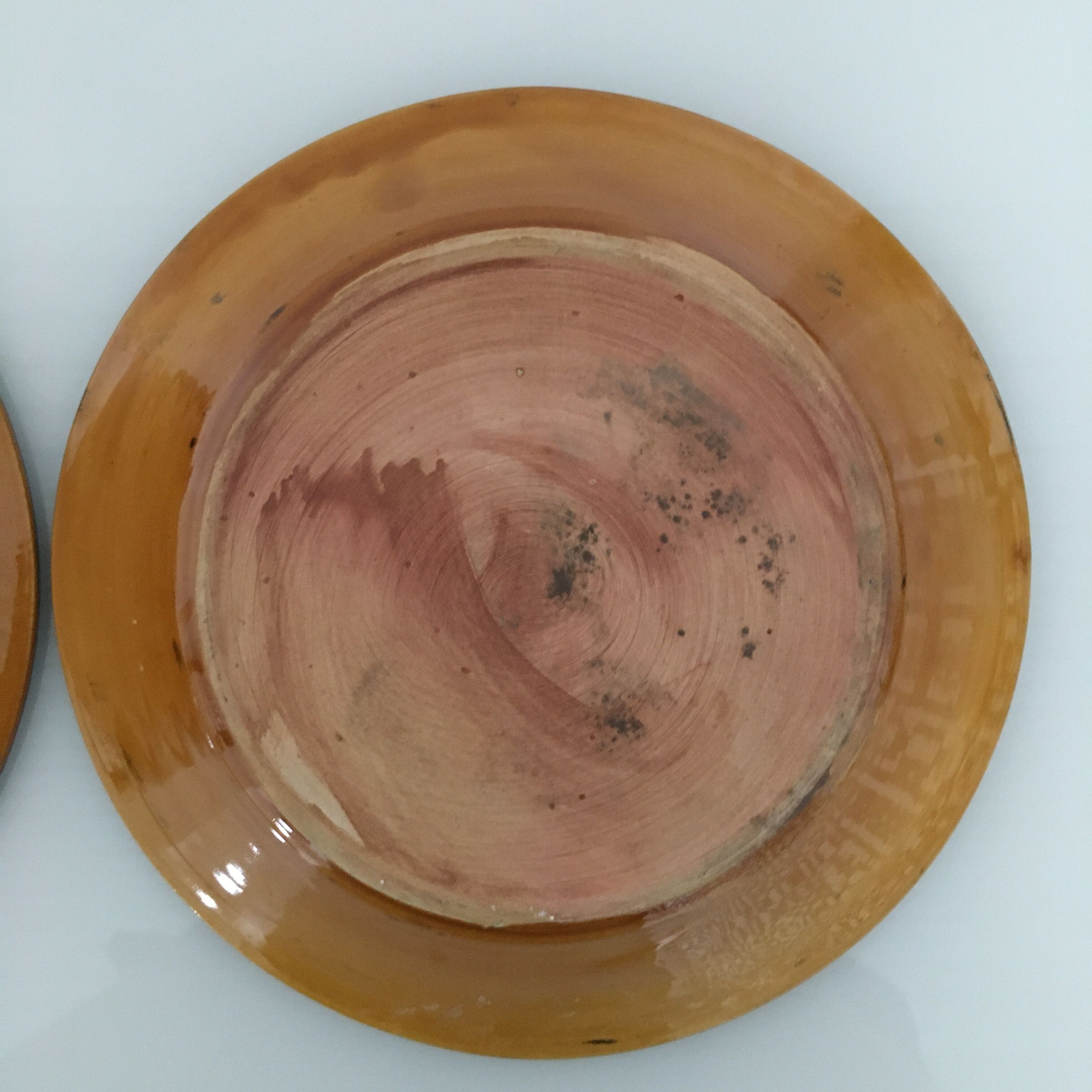 Set of 2 Moroccan deep plates.