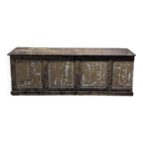 Double-sided counter with 2 drawers on the back of the unit