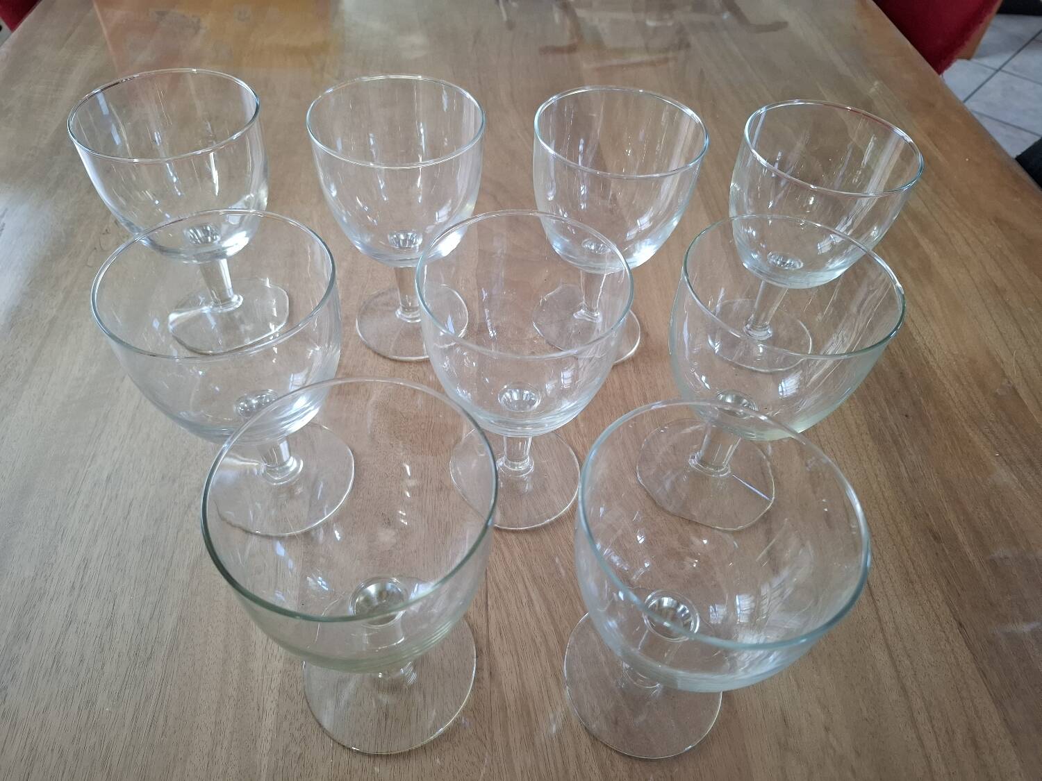 Wine glasses