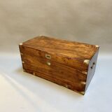 Campaign camphor trunk chest
