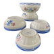 Set of 6 Digoin Sarreguemines "Elorn" salad bowls